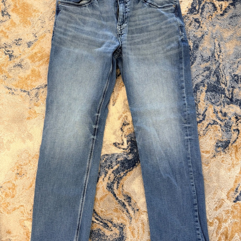 BKE Tyler Light Blue Jeans - Faded Denim - Picture 5 of 5